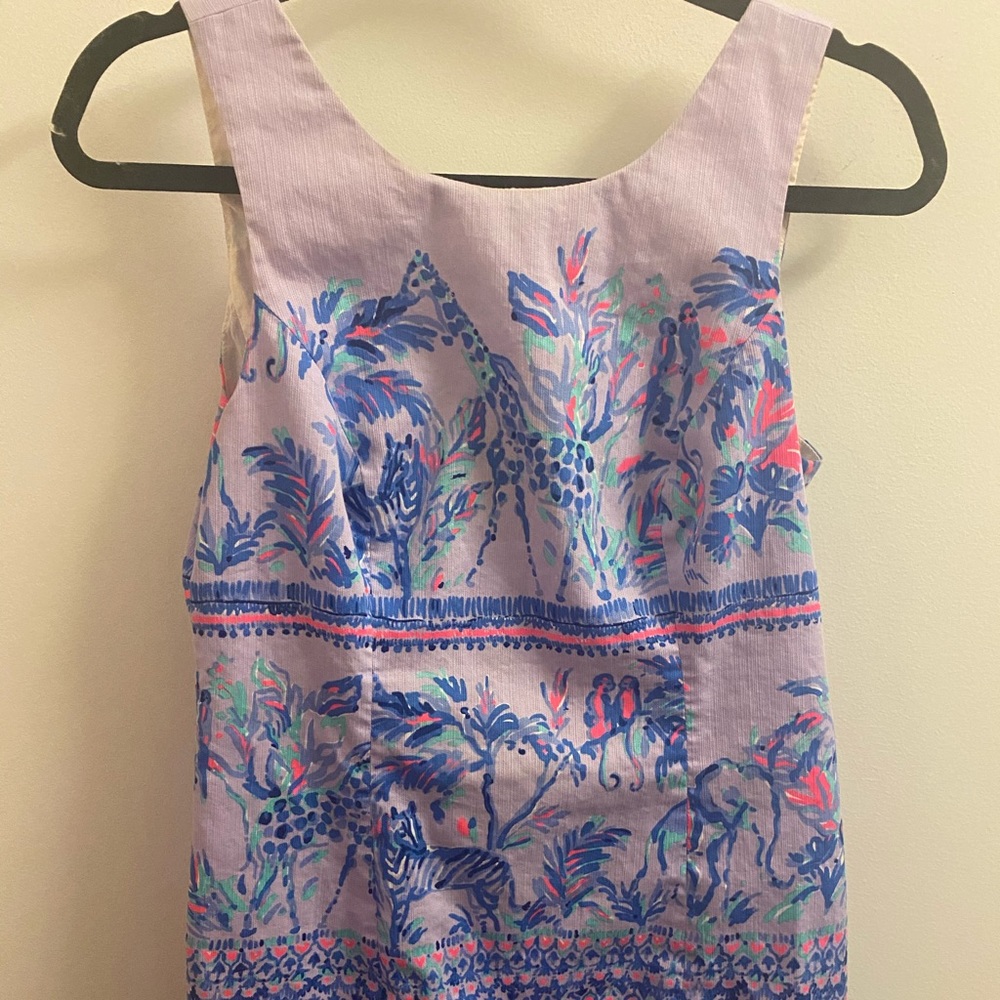 Lilac Lilly Pulitzer Mila shift size 4